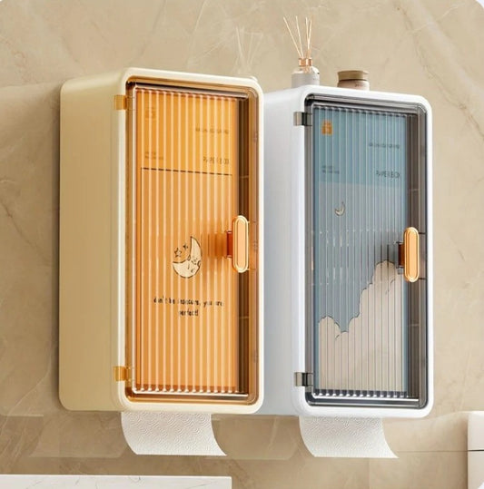 Multi Purpose Wal Mounted Cabinet Tissue Holder