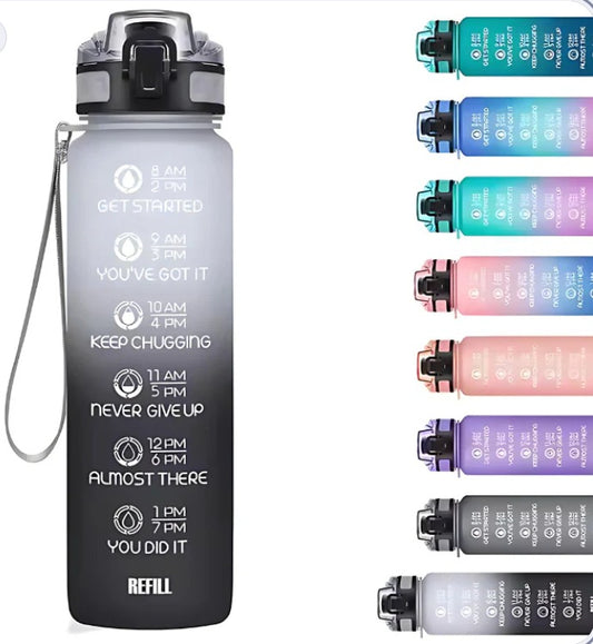 Custom 32oz BPA-Free Tritan Water Bottle with Straw