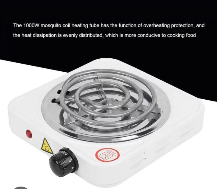 1000W کوائل الیکٹرک ہاٹ پلیٹ (گیس کی بچت کا حتمی حل)